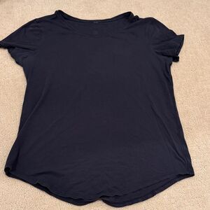 lululemon athletica Navy Short Sleeve Tee